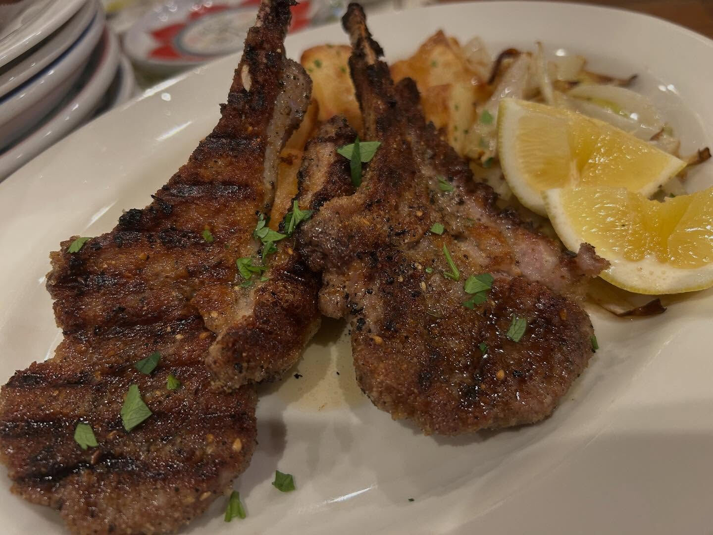 Agnello impanato alla palermit