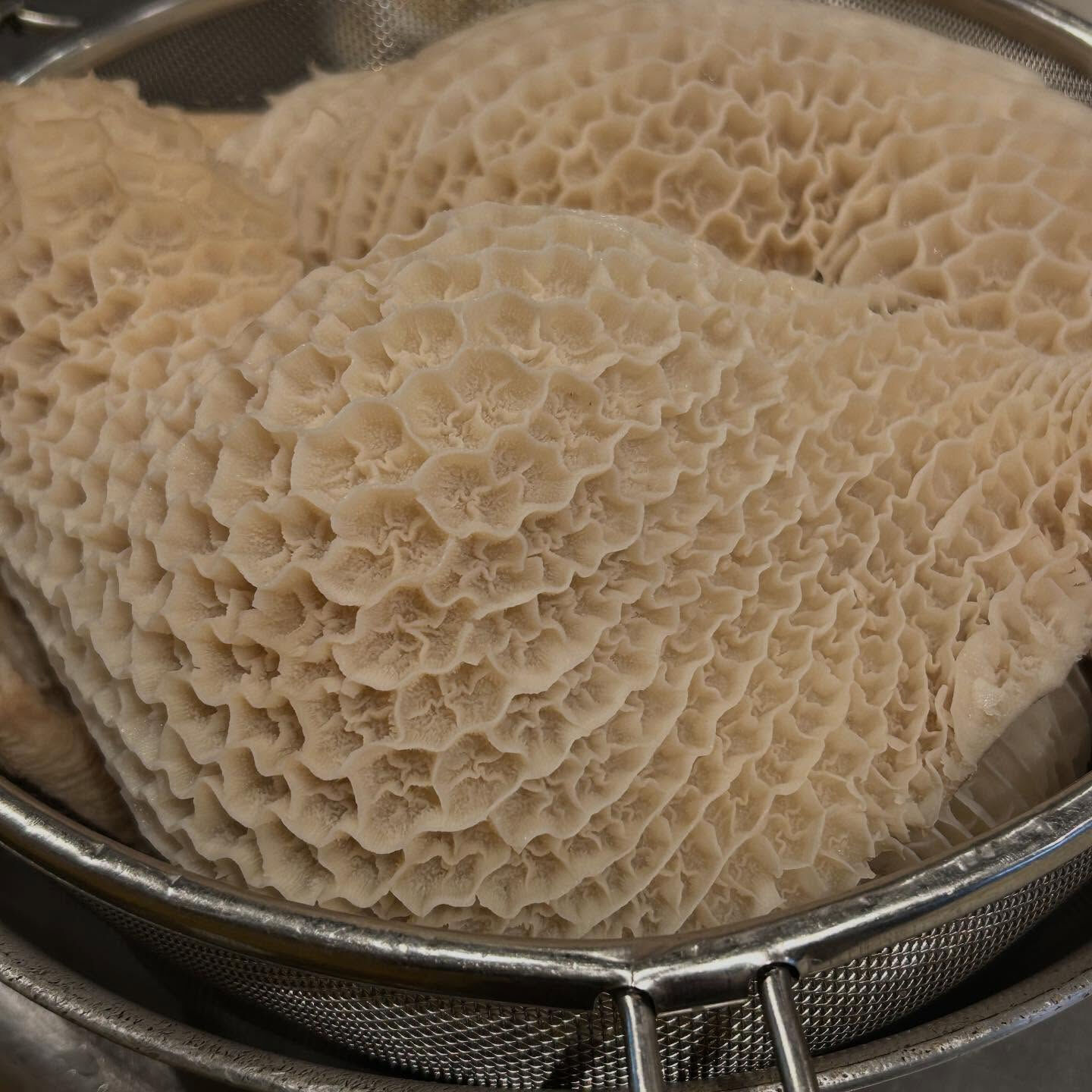 Trippa in umido con risotto al