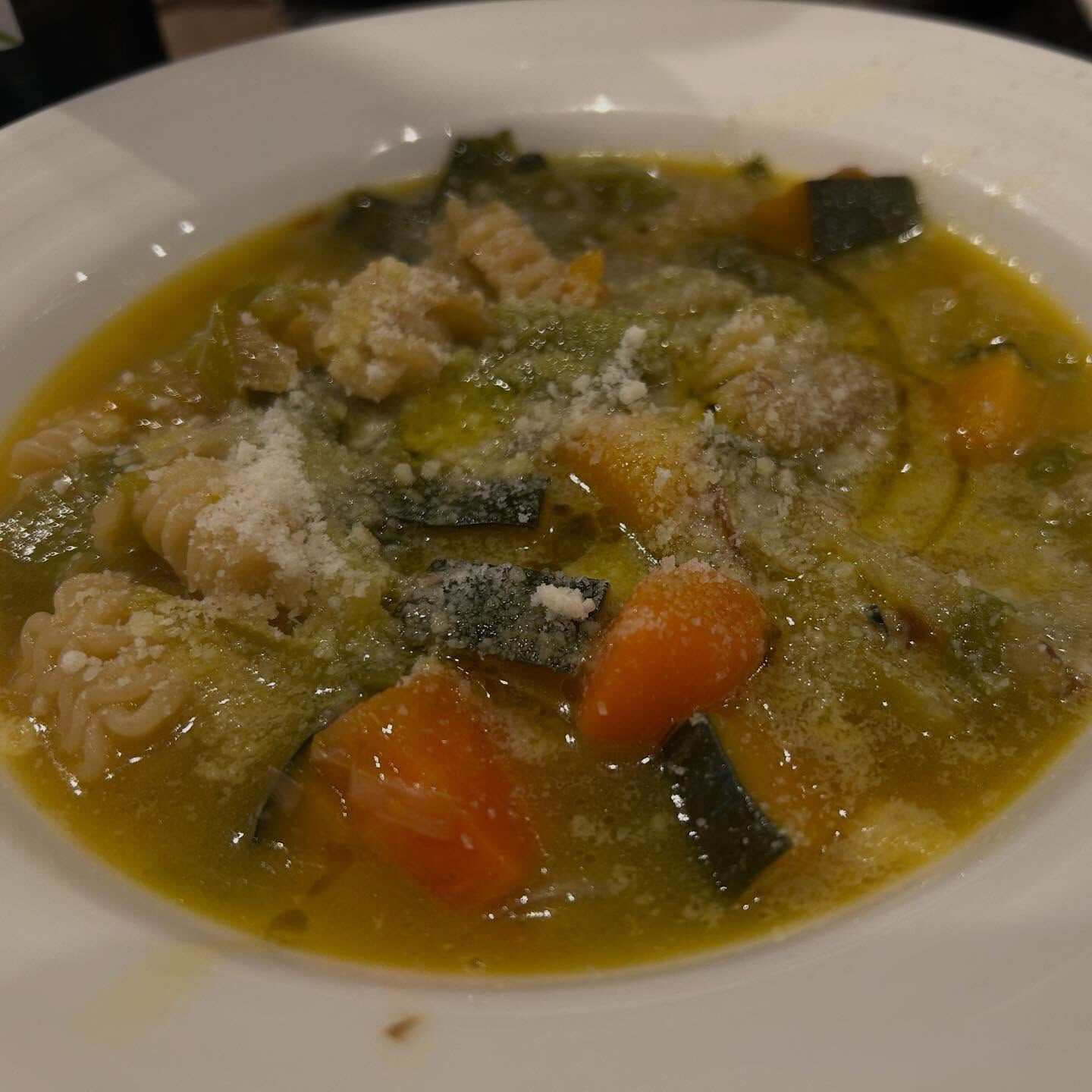 Minestrone con pasta