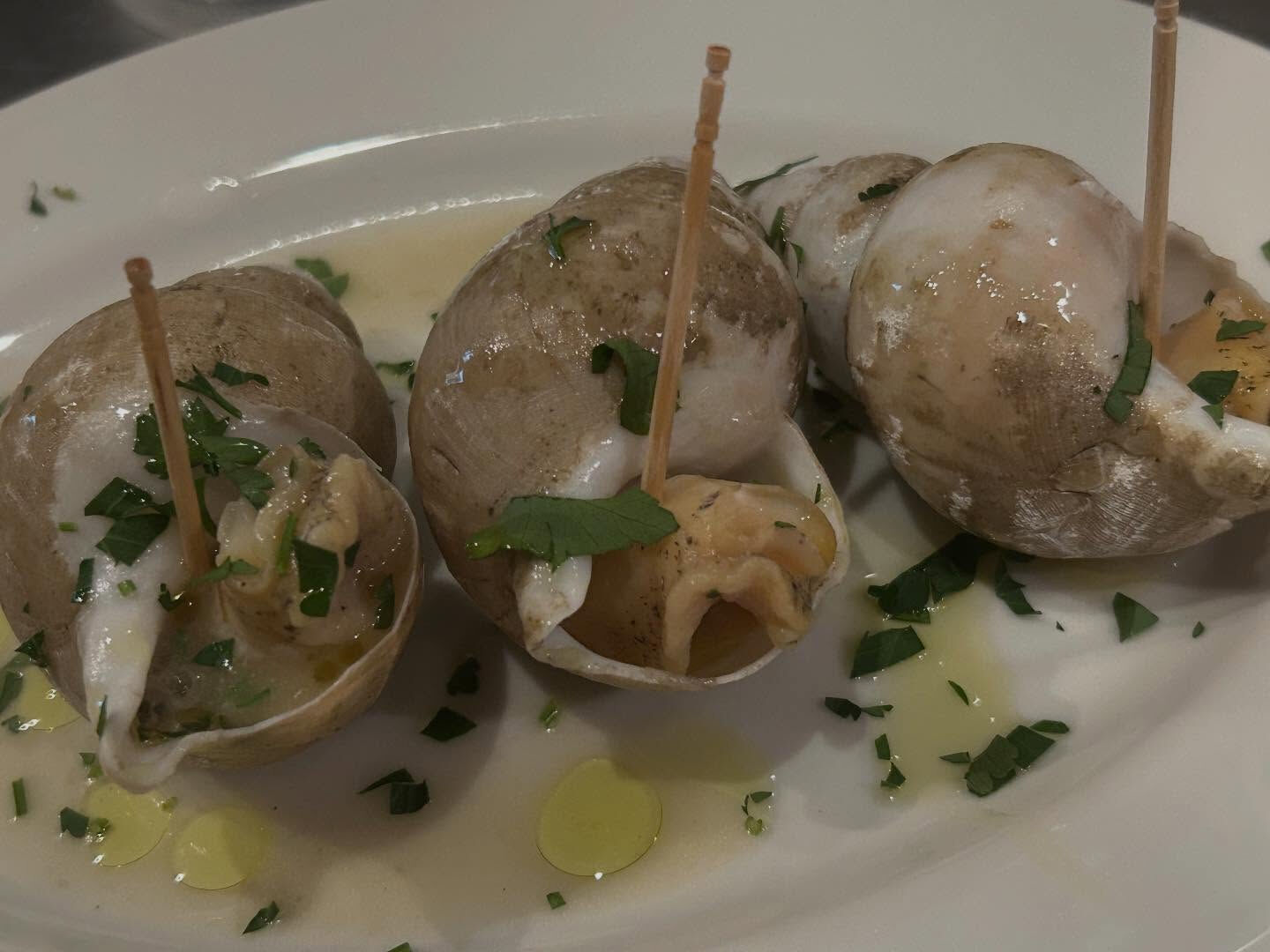 Lumachine di mare al vino bian