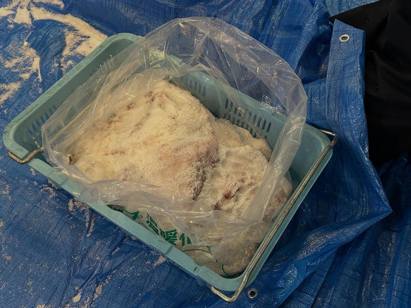 昨日は、店の営業をお休みし、秋田で生ハム作りをされていらっし