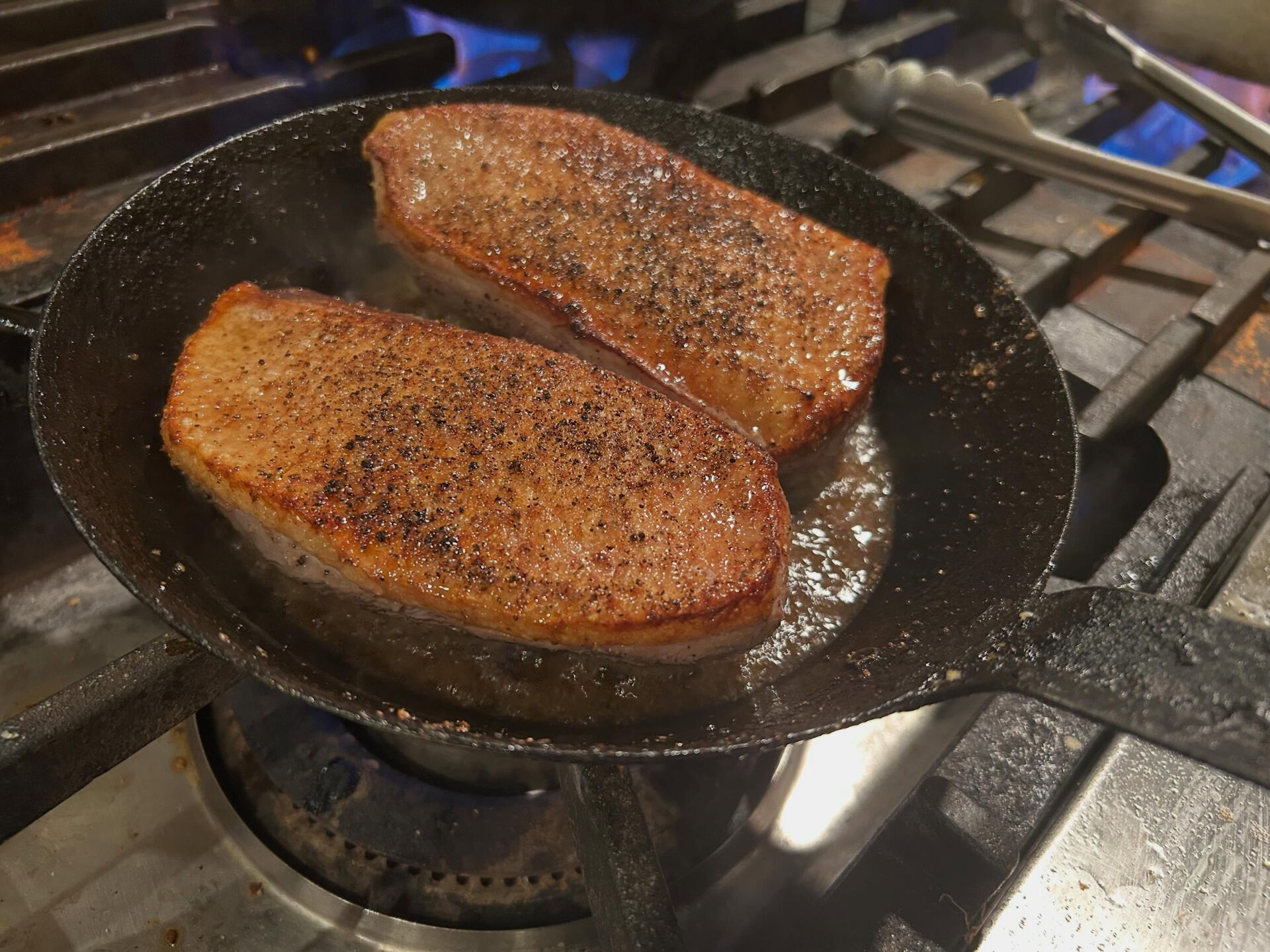 Anatra al forno con melanzane 