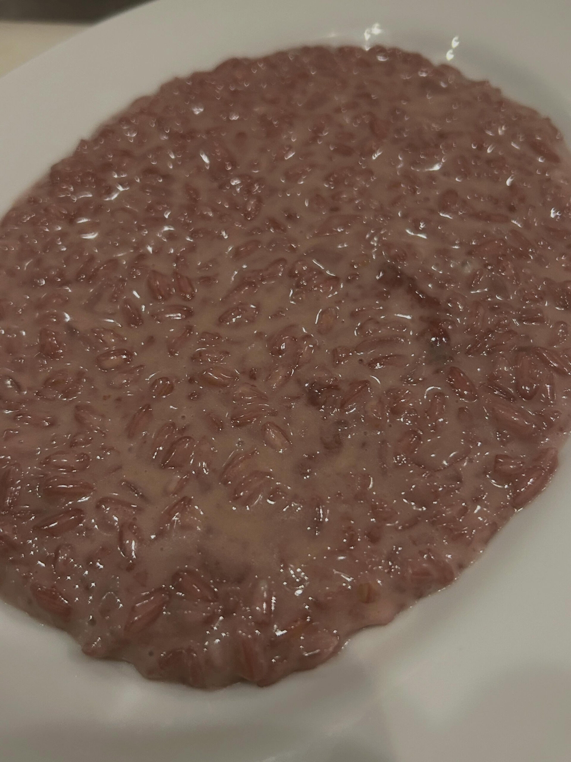 Risotto al vino rosso di Sicil