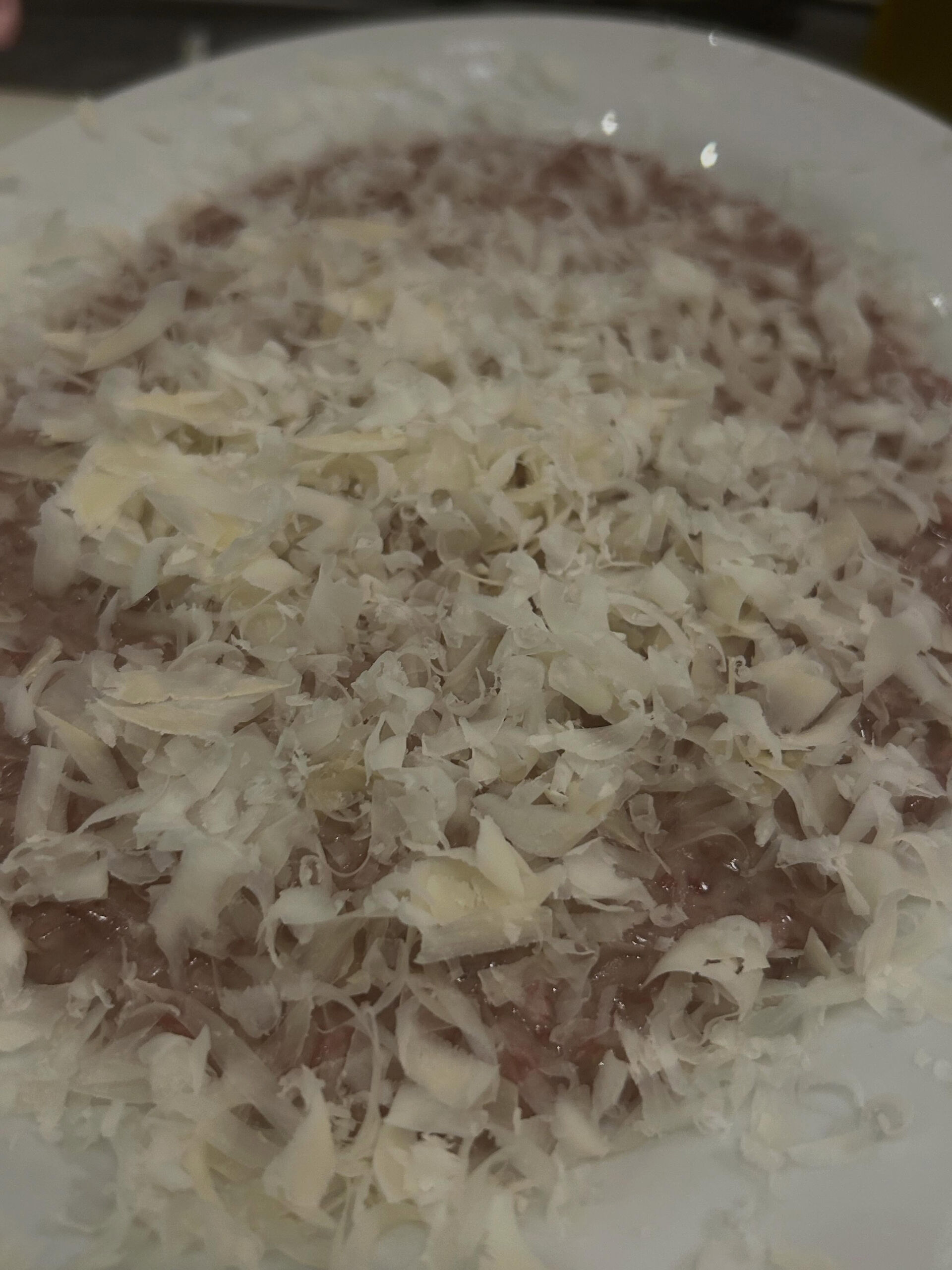 Risotto al vino rosso di Sicil