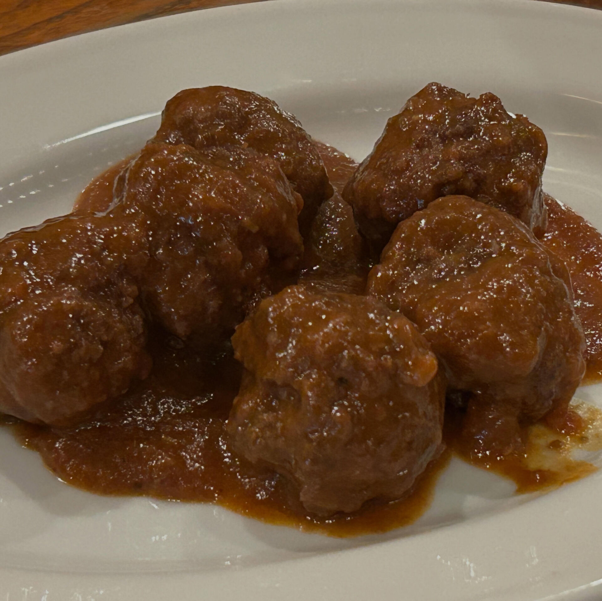Polpette di cavallo al sugoカター